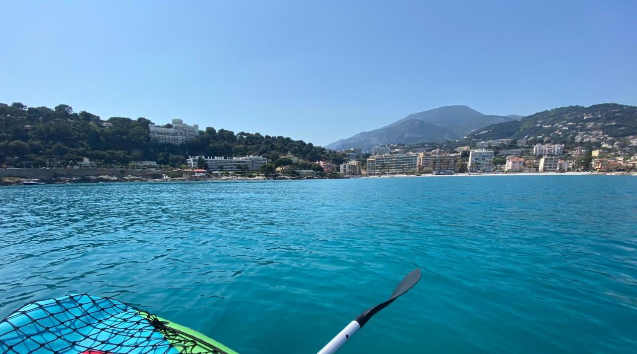 Riviera française 50m de la plage, avec piscine Roquebrune-Cap-Martin Exterior foto